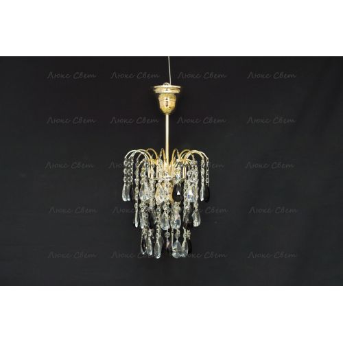 Люстра Зима журавлик черная в Подольске Гусь Хрустальный