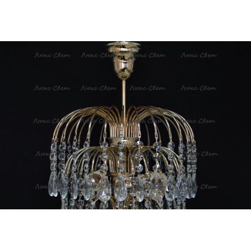 Люстра Хрустальные брызги журавлик в Подольске Гусь Хрустальный