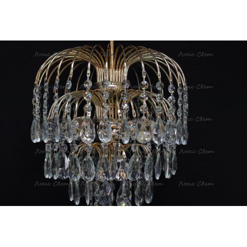 Люстра Хрустальные брызги журавлик в Подольске Гусь Хрустальный