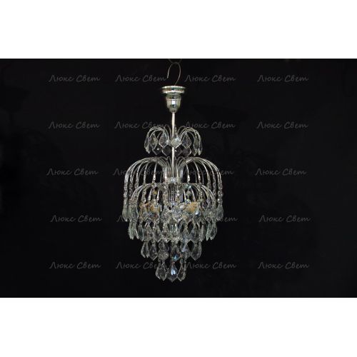 Люстра Хрустальные брызги с подвесом дубик в Подольске Люстра Хрустальные брызги с подвесом дубик в Подольске