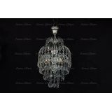 Люстра Хрустальные брызги с подвесом дубик в Подольске Люстра Хрустальные брызги с подвесом дубик в Подольске