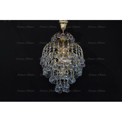 Люстра Хрустальные брызги с подвесом шар 30 мм в Подольске Гусь Хрустальный