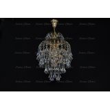 Люстра Хрустальные брызги с подвесом конус 40 мм в Подольске Люстра Хрустальные брызги с подвесом конус 40 мм в Подольске