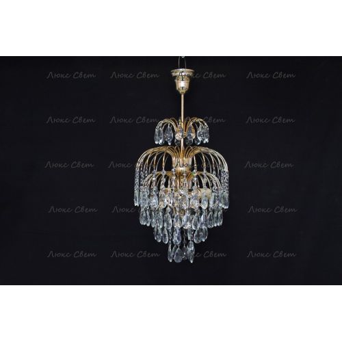 Люстра Хрустальные Брызги с подвесом журавлик в Подольске Гусь Хрустальный
