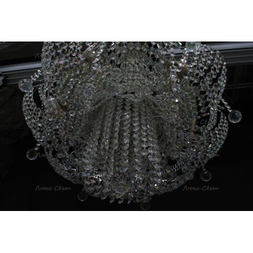 Люстра Ромашка Ольга шар 30 мм подвесная в Подольске Гусь Хрустальный