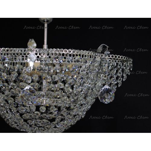 Люстра Ромашка подсолнух с подвесом в Подольске Гусь Хрустальный