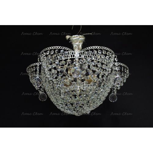 Люстра Ромашка подсолнух с подвесом в Подольске Гусь Хрустальный