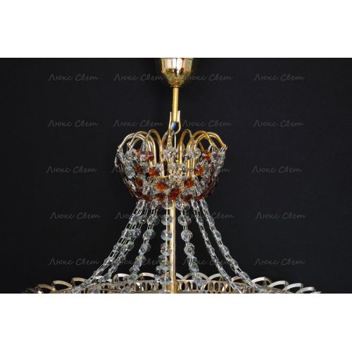 Люстра Натали Роза чайная в Подольске Гусь Хрустальный