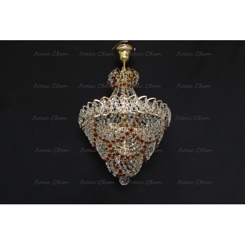 Люстра Натали Роза чайная в Подольске Гусь Хрустальный