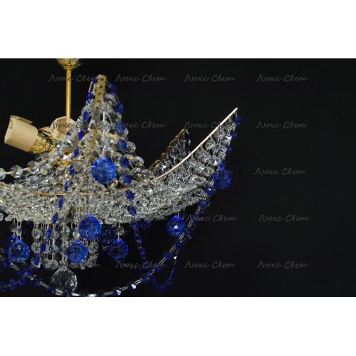 Люстра Марина № 2 цветная  в Подольске Гусь Хрустальный