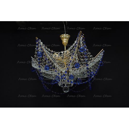 Люстра Марина № 2 цветная  в Подольске Гусь Хрустальный