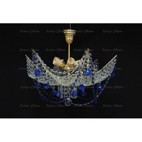 Люстра Марина № 2 цветная  в Подольске Гусь Хрустальный