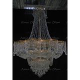 Люстра Лотос с подвесом диаметр 1000 мм высота1500 мм в Подольске Люстра Лотос с подвесом диаметр 1000 мм высота1500 мм в Подольске