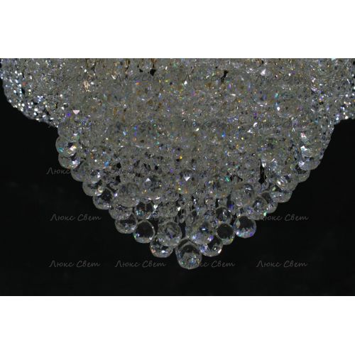 Люстра Лотос с подвесом диаметр 1000 мм высота1500 мм в Подольске Гусь Хрустальный