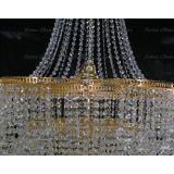 Люстра Лотос с подвесом диаметр 1000 мм высота1500 мм в Подольске Люстра Лотос с подвесом диаметр 1000 мм высота1500 мм в Подольске