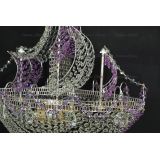 Люстра Корвет фиолетовый в Подольске