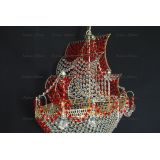 Люстра Корвет красный в Подольске Люстра Корвет красный в Подольске
