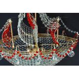 Люстра Корвет красный в Подольске Люстра Корвет красный в Подольске