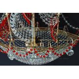 Люстра Корвет красный в Подольске Люстра Корвет красный в Подольске