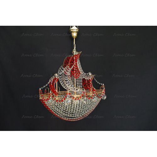 Люстра Корвет красный в Подольске Люстра Корвет красный в Подольске