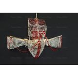 Люстра Летучий Голландец красный в Подольске Люстра Летучий Голландец красный в Подольске