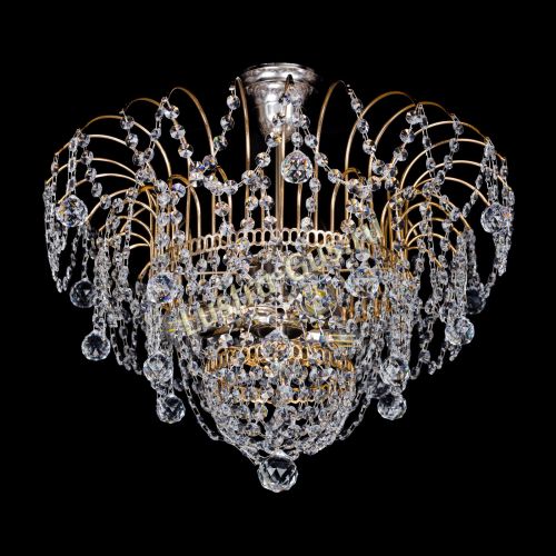 Люстра Агата №2 - 3 лампы в Подольске Гусь Хрустальный