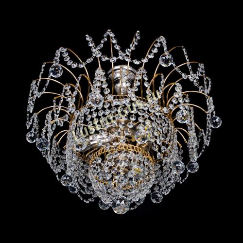 Люстра Агата №2 - 3 лампы в Подольске Гусь Хрустальный