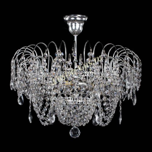 Люстра Агата № 2 - 4 лампы в Подольске Гусь Хрустальный