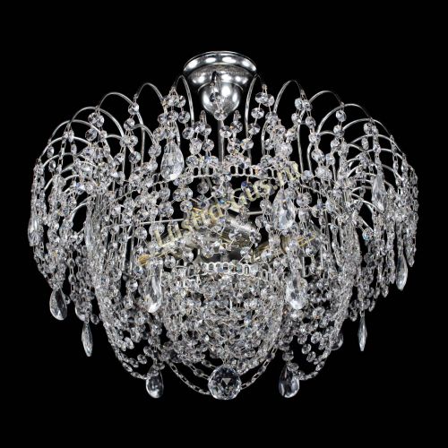 Люстра Агата № 2 - 4 лампы в Подольске Гусь Хрустальный