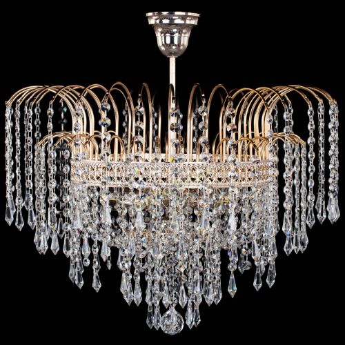 Люстра Агата №3 - 4 лампы в Подольске Гусь Хрустальный