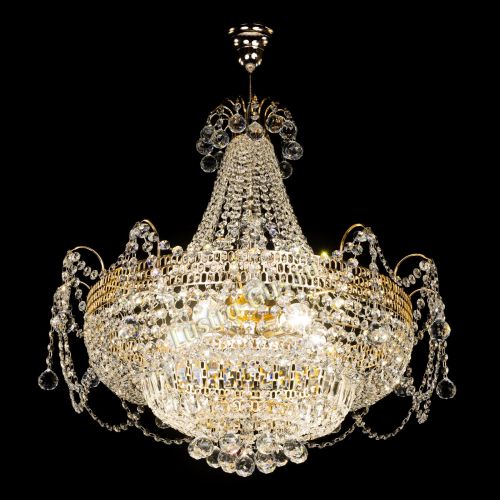 Люстра Агата большая в Подольске Гусь Хрустальный