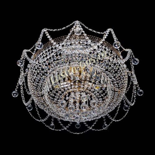 Люстра Агата большая в Подольске Гусь Хрустальный