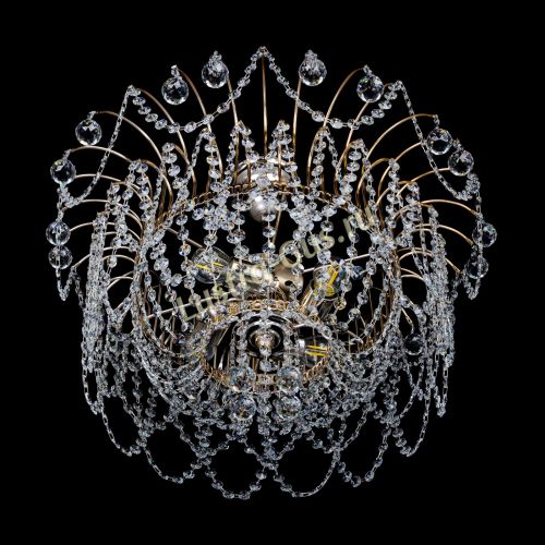 Люстра Агата с подвесом шар 30 в Подольске Гусь Хрустальный