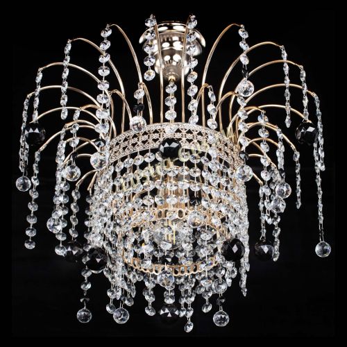 Люстра Агата Венеция №1 черная в Подольске Гусь Хрустальный