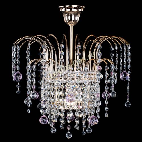 Люстра Агата Венеция №1 розовая в Подольске Гусь Хрустальный