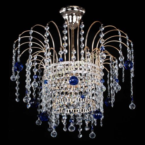 Люстра Агата Венеция №1 синяя в Подольске Гусь Хрустальный