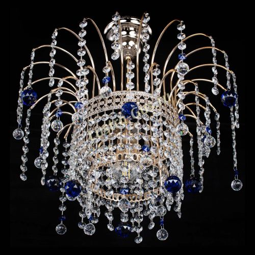 Люстра Агата Венеция №1 синяя в Подольске Гусь Хрустальный