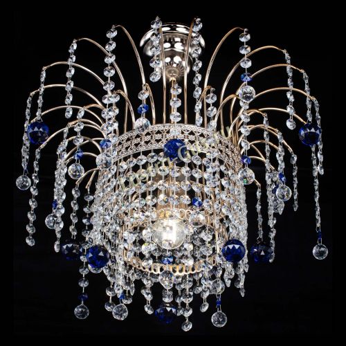Люстра Агата Венеция №1 синяя в Подольске Гусь Хрустальный