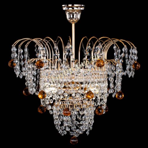 Люстра Агата Венеция №2 - 3 лампы чайная в Подольске Гусь Хрустальный