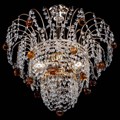 Люстра Агата Венеция №2 - 3 лампы чайная в Подольске Гусь Хрустальный