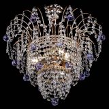 Люстра Агата Венеция №2 - 3 лампы фиолетовая в Подольске