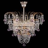 Люстра Агата Венеция №2 - 3 лампы розовая в Подольске