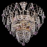 Люстра Агата Венеция №2 - 3 лампы розовая в Подольске