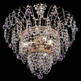 Люстра Агата Венеция №2 - 3 лампы розовая в Подольске