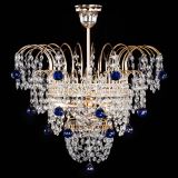 Люстра Агата Венеция №2 - 3 лампы синяя в Подольске Люстра Агата Венеция №2 - 3 лампы синяя в Подольске