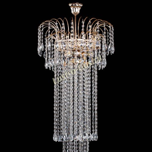 Люстра Агата Венеция №3 длинная в Подольске Гусь Хрустальный