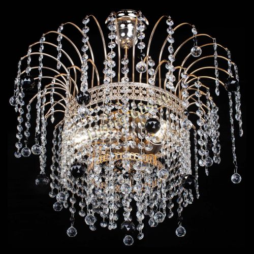 Люстра Агата Венеция №3 черная в Подольске Гусь Хрустальный