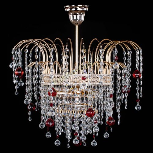 Люстра Агата Венеция №3 красная в Подольске Люстра Агата Венеция №3 красная в Подольске