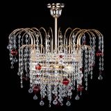 Люстра Агата Венеция №3 красная в Подольске Люстра Агата Венеция №3 красная в Подольске