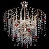 Люстра Агата Венеция №3 красная в Подольске Люстра Агата Венеция №3 красная в Подольске